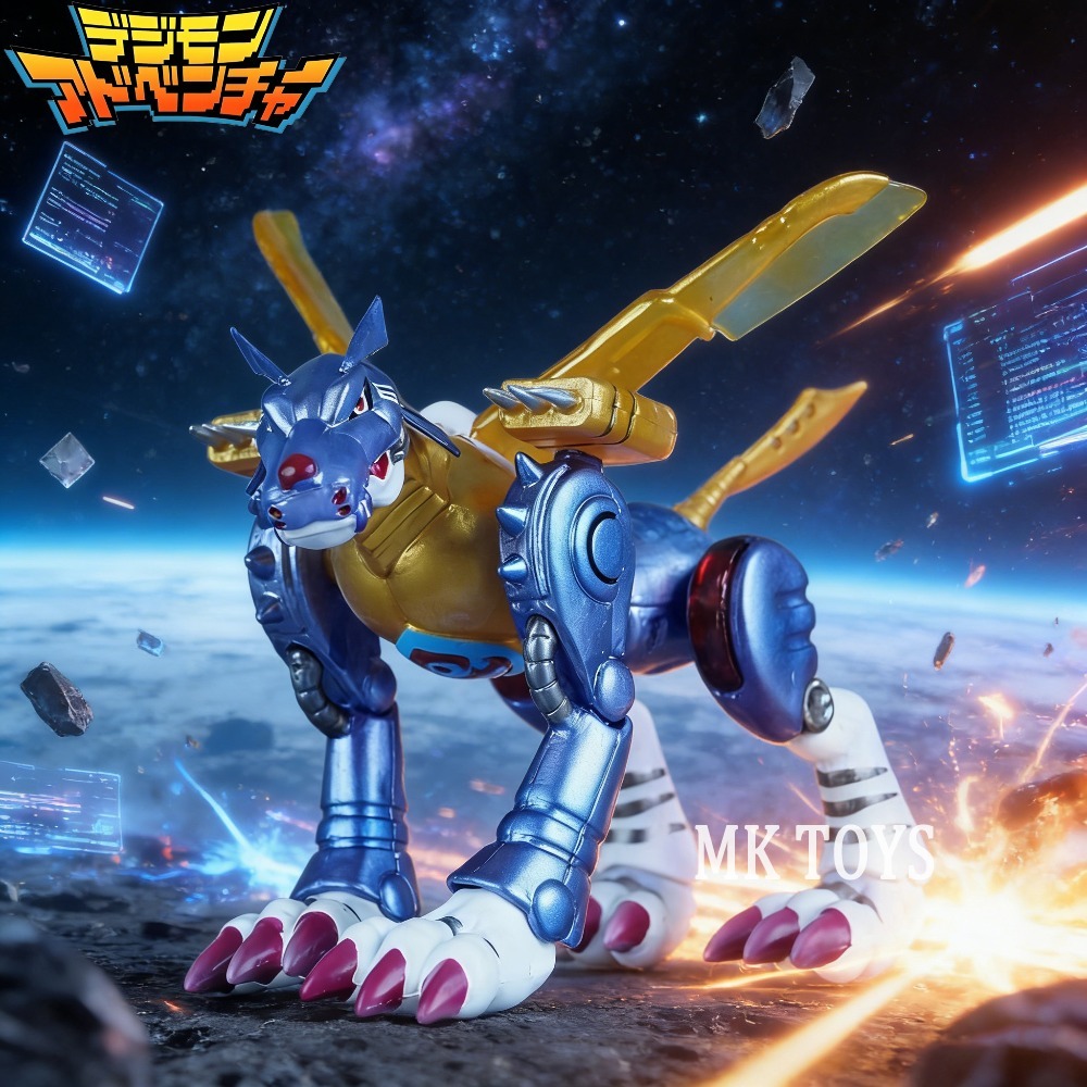 Model Kit Digimon - Figura de Anime Digimon Adventure, Metal