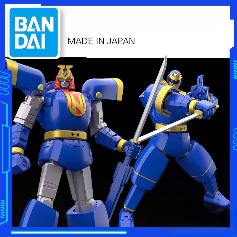 Model Kit Power Rangers - BANDAI-figuras de acción de Super Minipla,