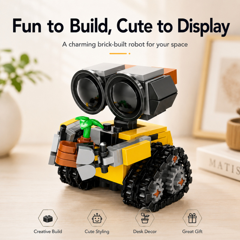 Model Kit Lego - Set de Bloques de Construcción de