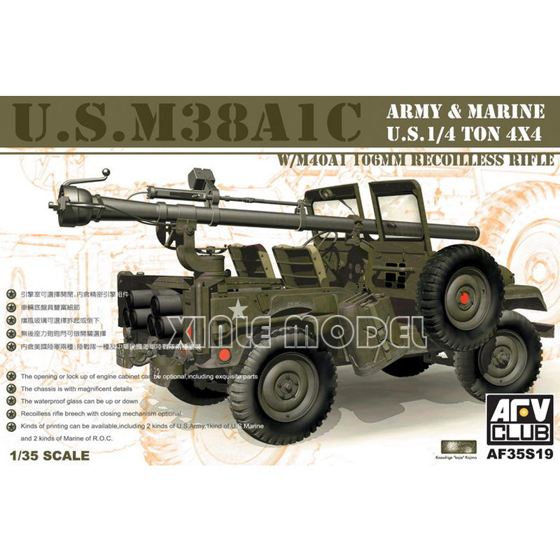 Model Kit Weapons - Kit de modelo de plástico para