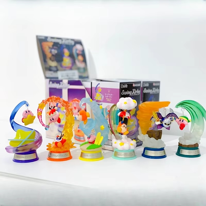 Model Kit Kirby - Juego completo de figuras Re-Ment Kirby