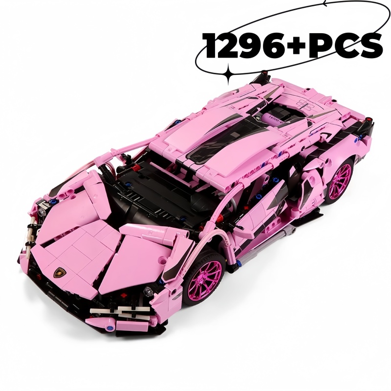 Model Kit Lamborghini - 1296 + Uds. Coche de carreras