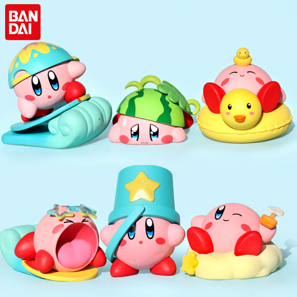 Model Kit Kirby - Caliente 6 unids/set estrella Kirby Anime