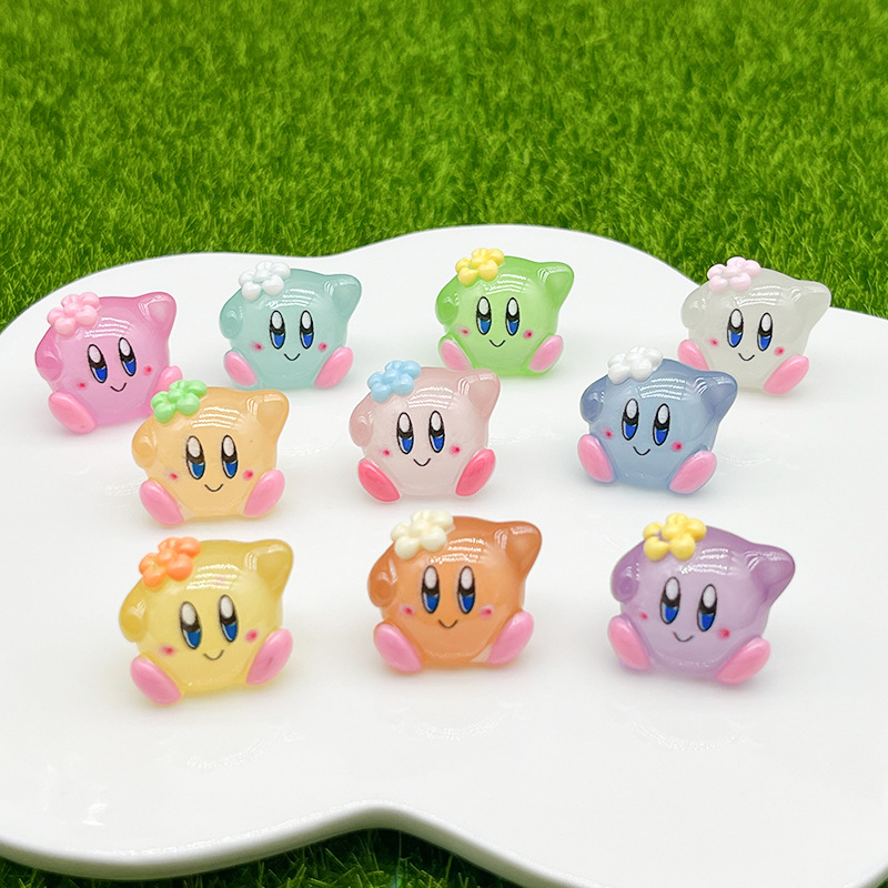 Model Kit Kirby - 10 Uds. De pegatinas de nevera