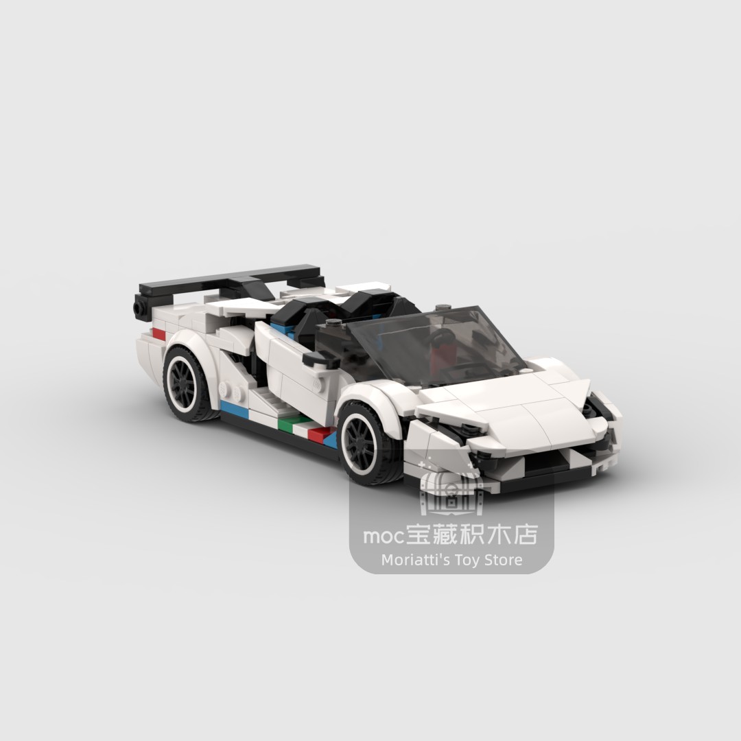 Model Kit Lamborghini - MOC Lambo Aventador SVJ 368 Uds