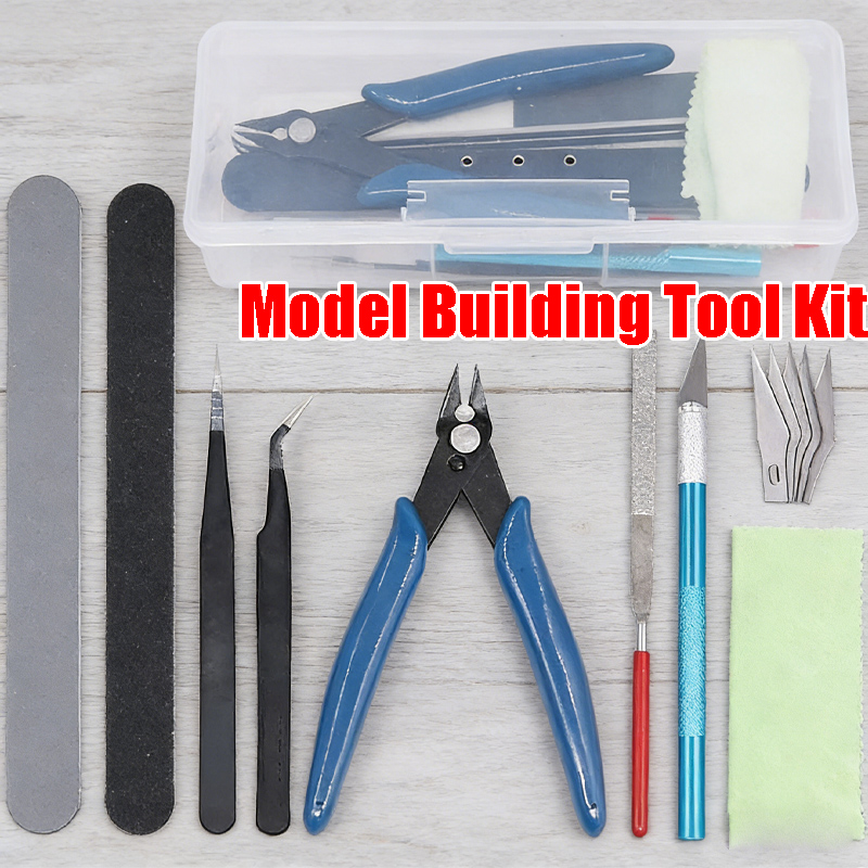 Model Kit Gunpla - Kit completo de herramientas modelo Gunpla,