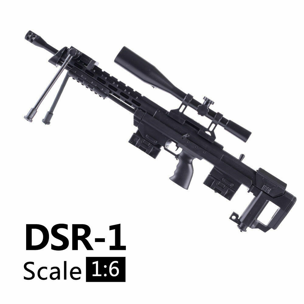 Modelo de rifle DSR1 a escala  - Model Kit Weapons reseña y precio