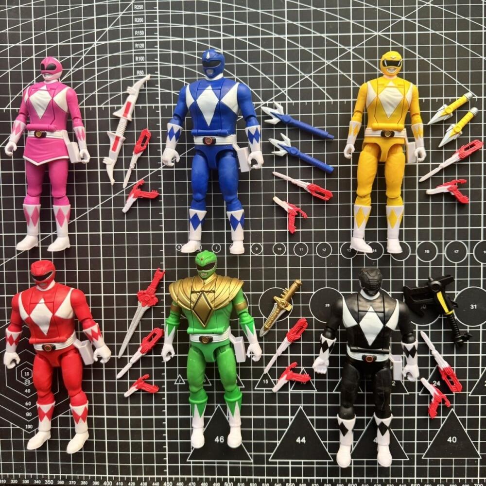 Hasbro Power Rangers Blue Rang - Model Kit Power Rangers reseña y precio