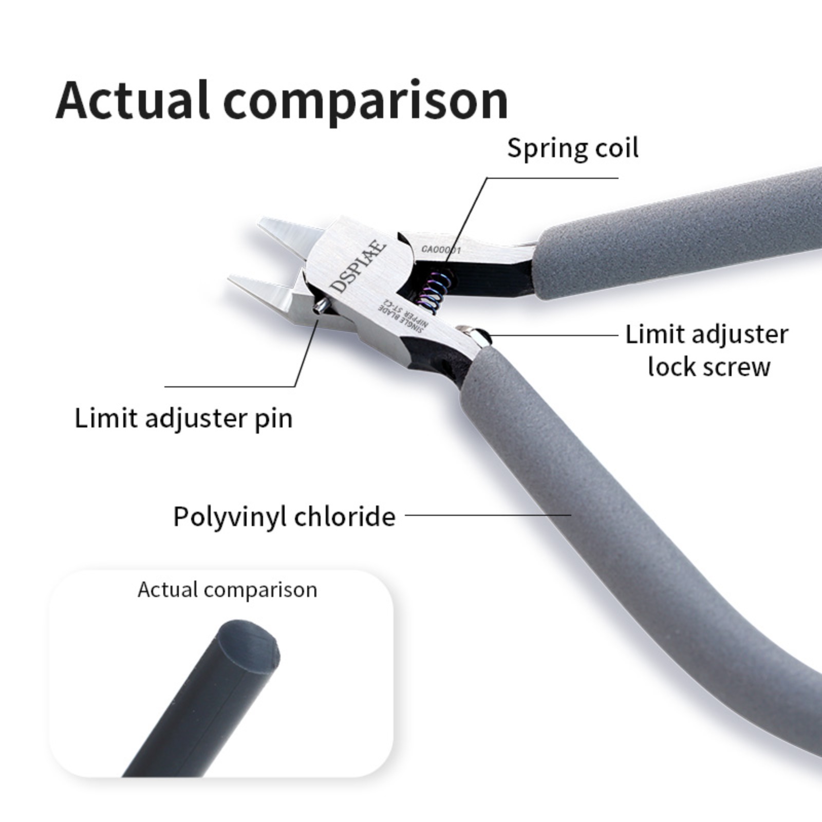 DSPIAE ST-C2 Alicates de una s - Model Kit Nippers reseña y precio