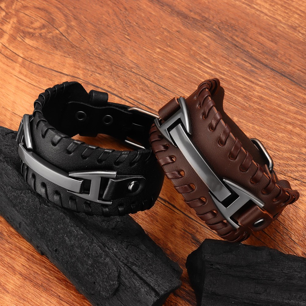 Pulsera de Cuero Estilo Punk p - Model Kit Quick reseña y precio