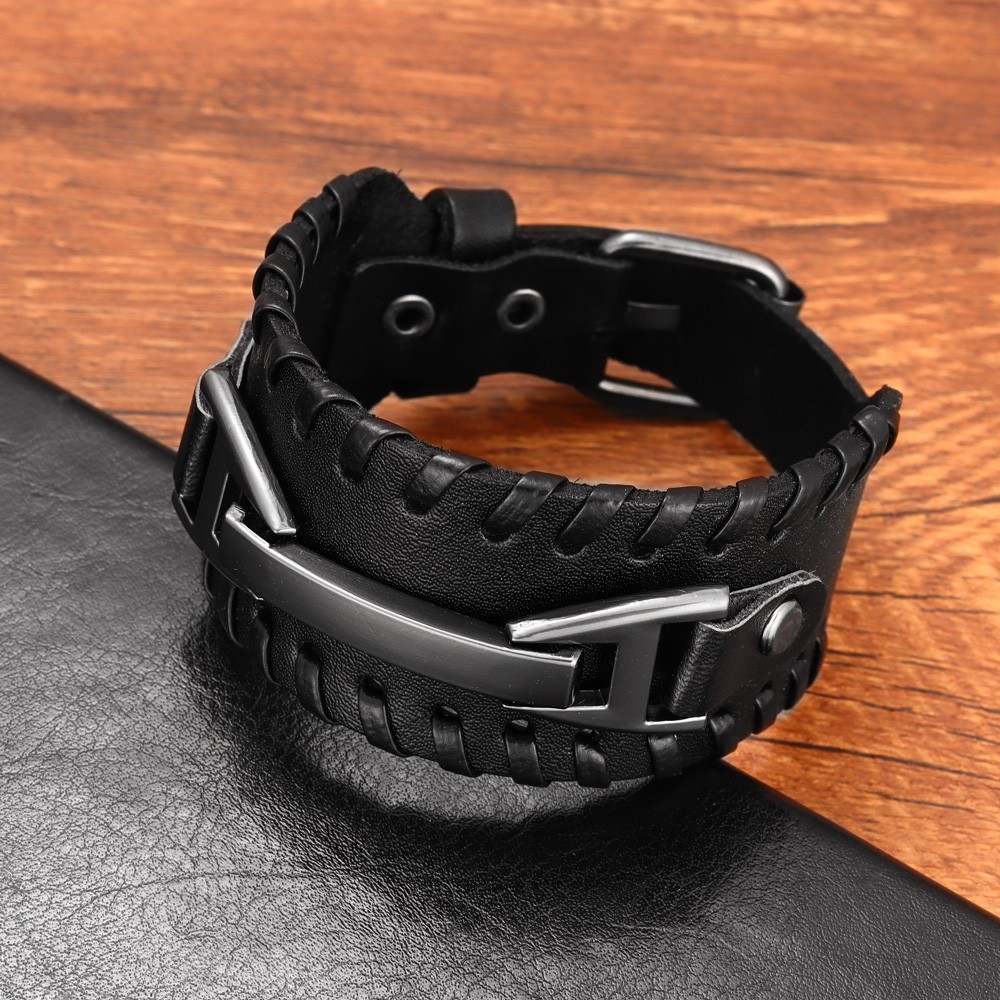Pulsera de Cuero Estilo Punk p - Model Kit Quick reseña y precio