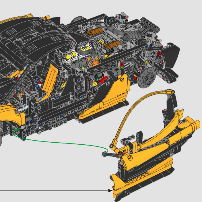Coche Deportivo Amarillo Ensam - Model Kit Lego reseña y precio