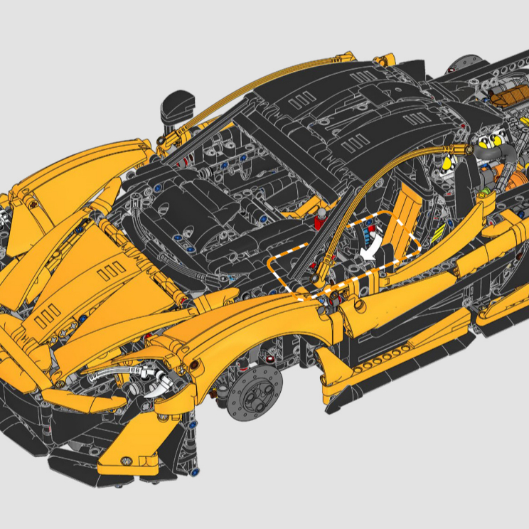 Coche Deportivo Amarillo Ensam - Model Kit Lego reseña y precio