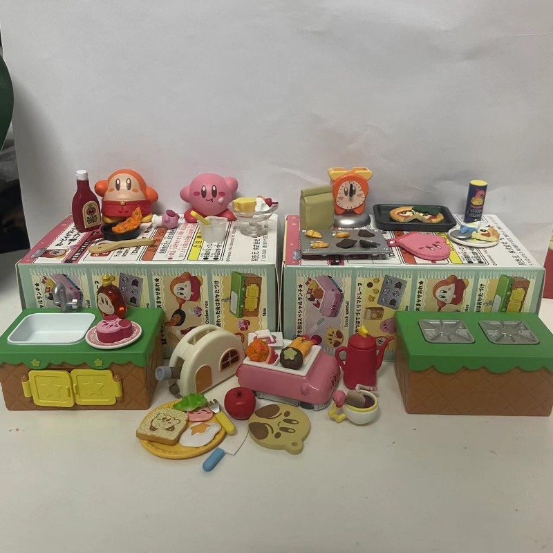 Juego de 8 Figuras de Anime Ki - Model Kit Kirby reseña y precio
