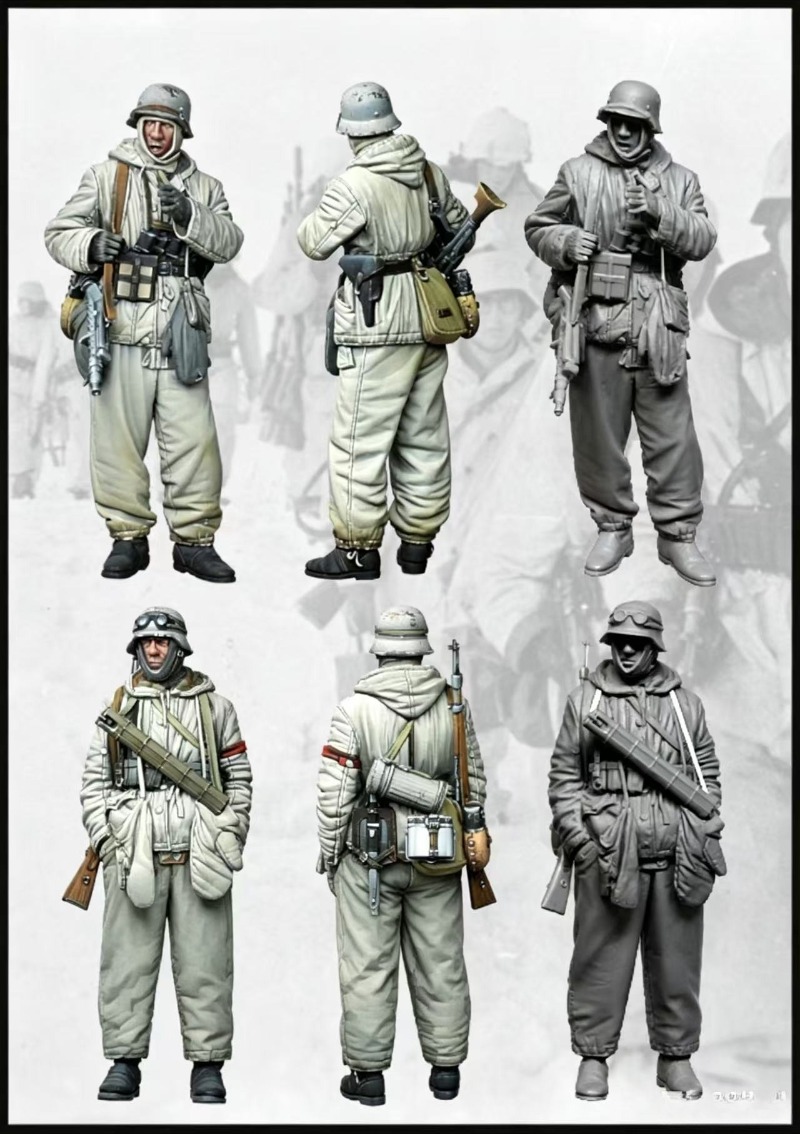 Figura de resina fundida a pre - Model Kit Weapons reseña y precio