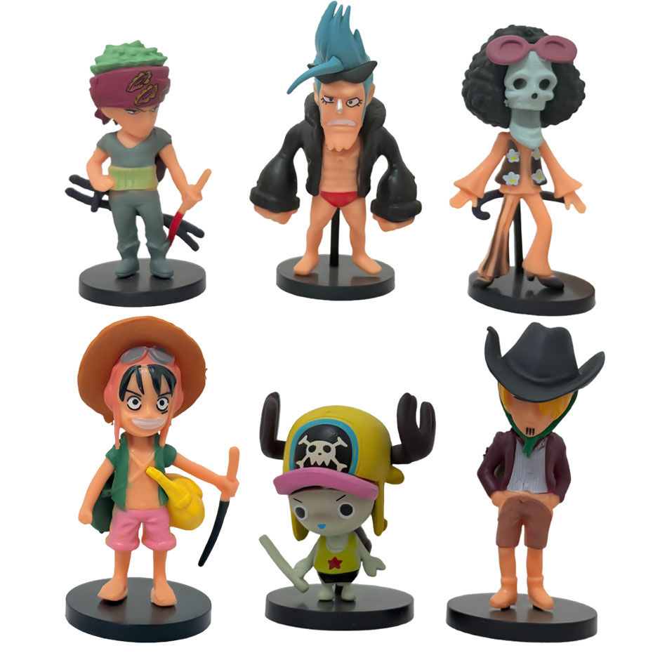 Set de 6 Figuras de Anime One  - Model Kit Chopper reseña y precio