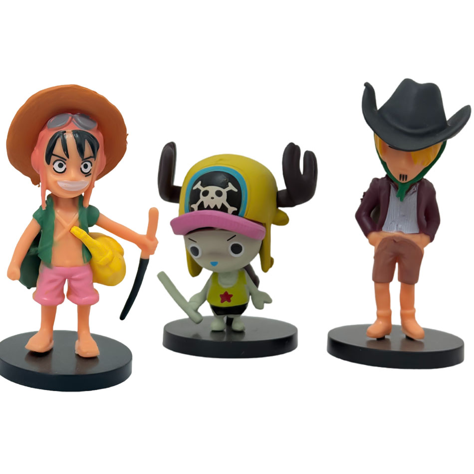 Set de 6 Figuras de Anime One  - Model Kit Chopper reseña y precio