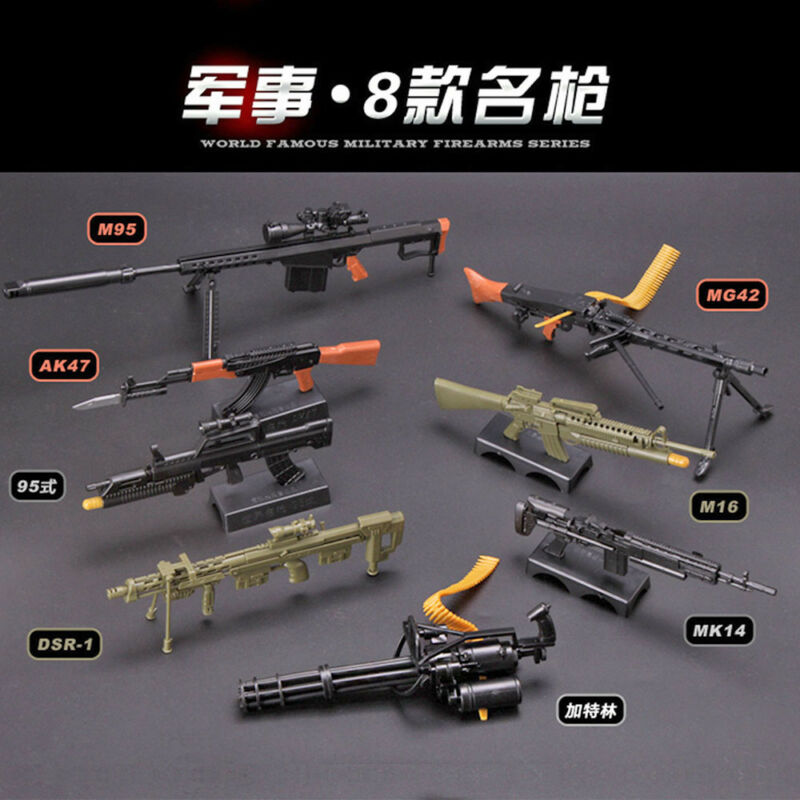 Juguete a Escala 1:6, Mini Mod - Model Kit Weapons reseña y precio