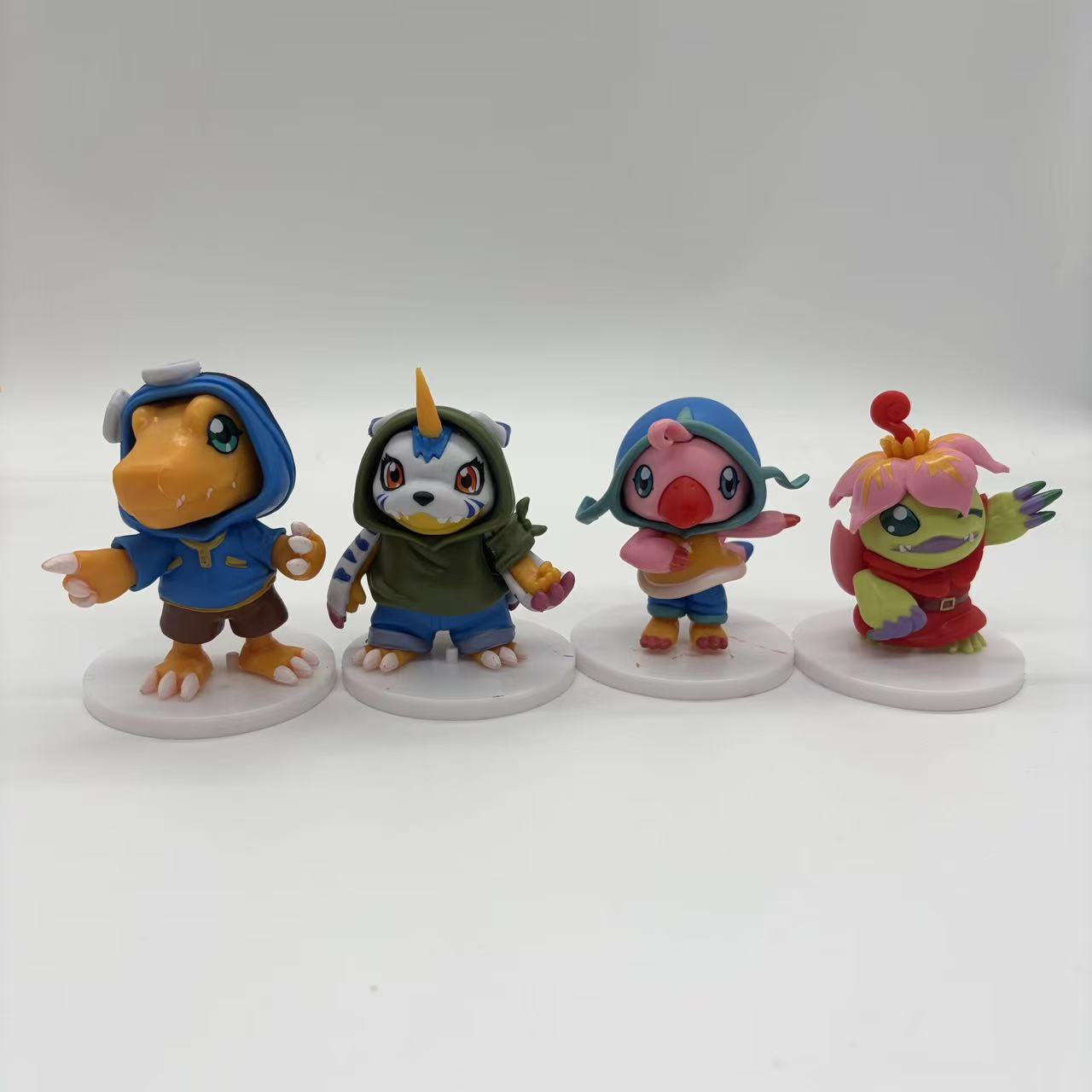 Alta calidad 8 unids/set Anime - Model Kit Digimon reseña y precio