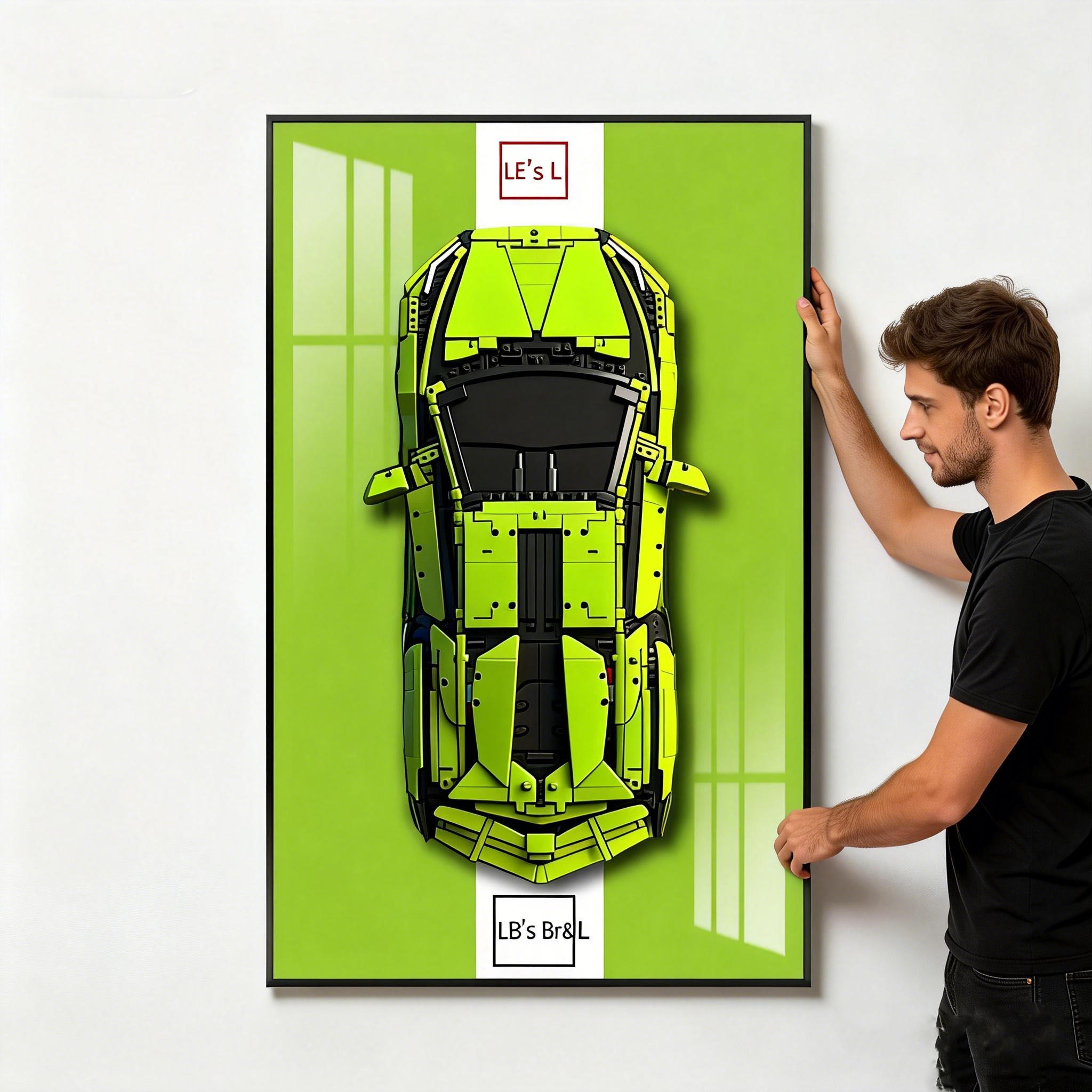 Soporte de pared para exhibir  - Model Kit Lamborghini reseña y precio