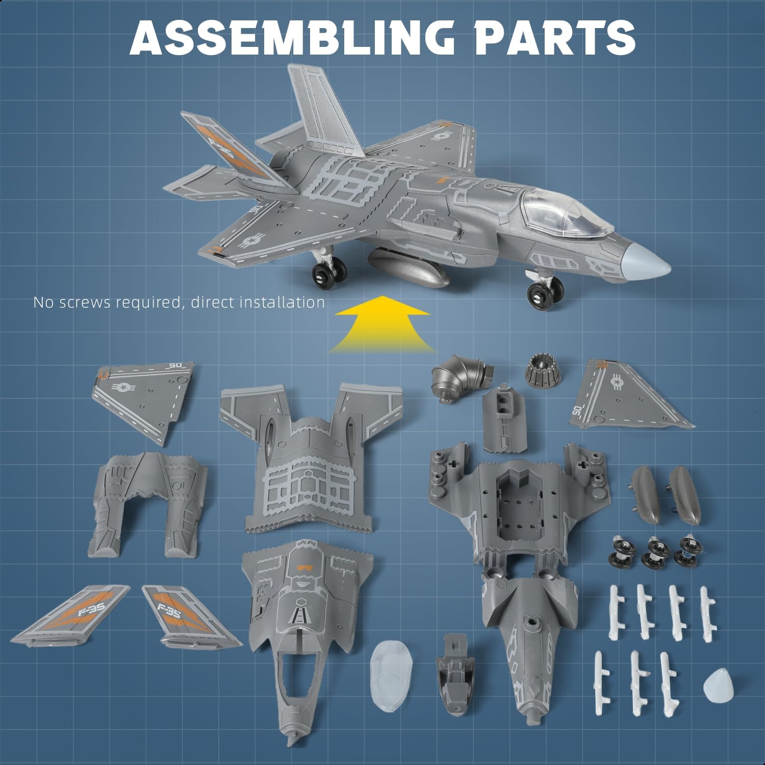 Kit de Modelo de Avión de Comb - Model Kit Quick reseña y precio