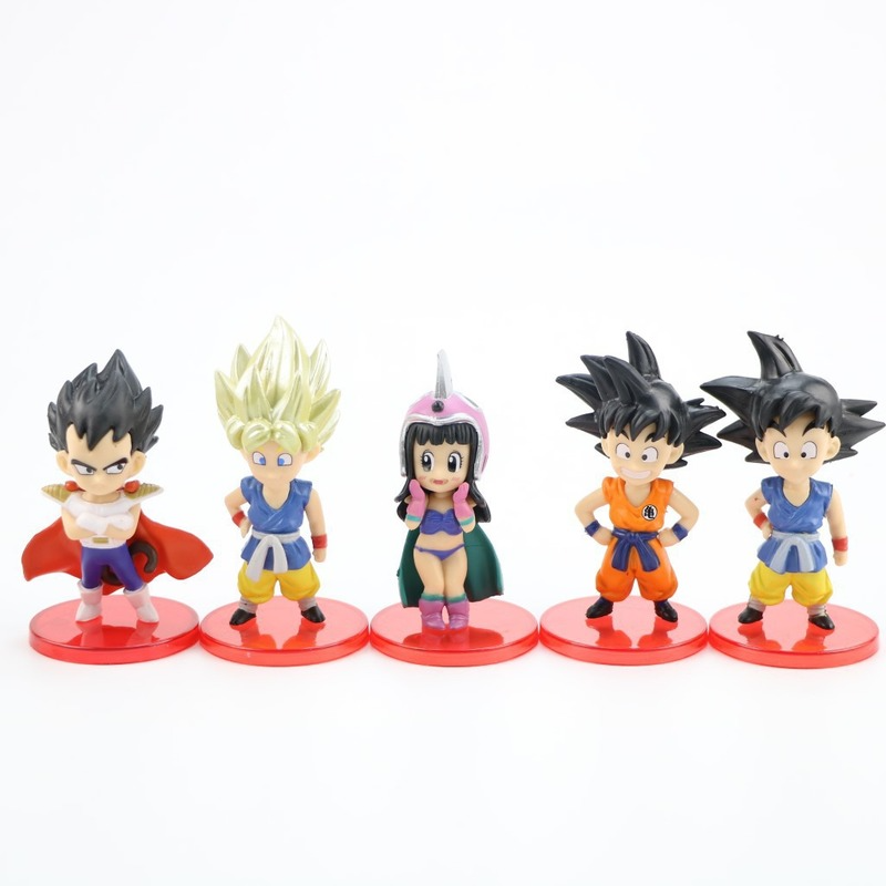 13 unids/lote dragon Ball mini - Model Kit Vegeta reseña y precio