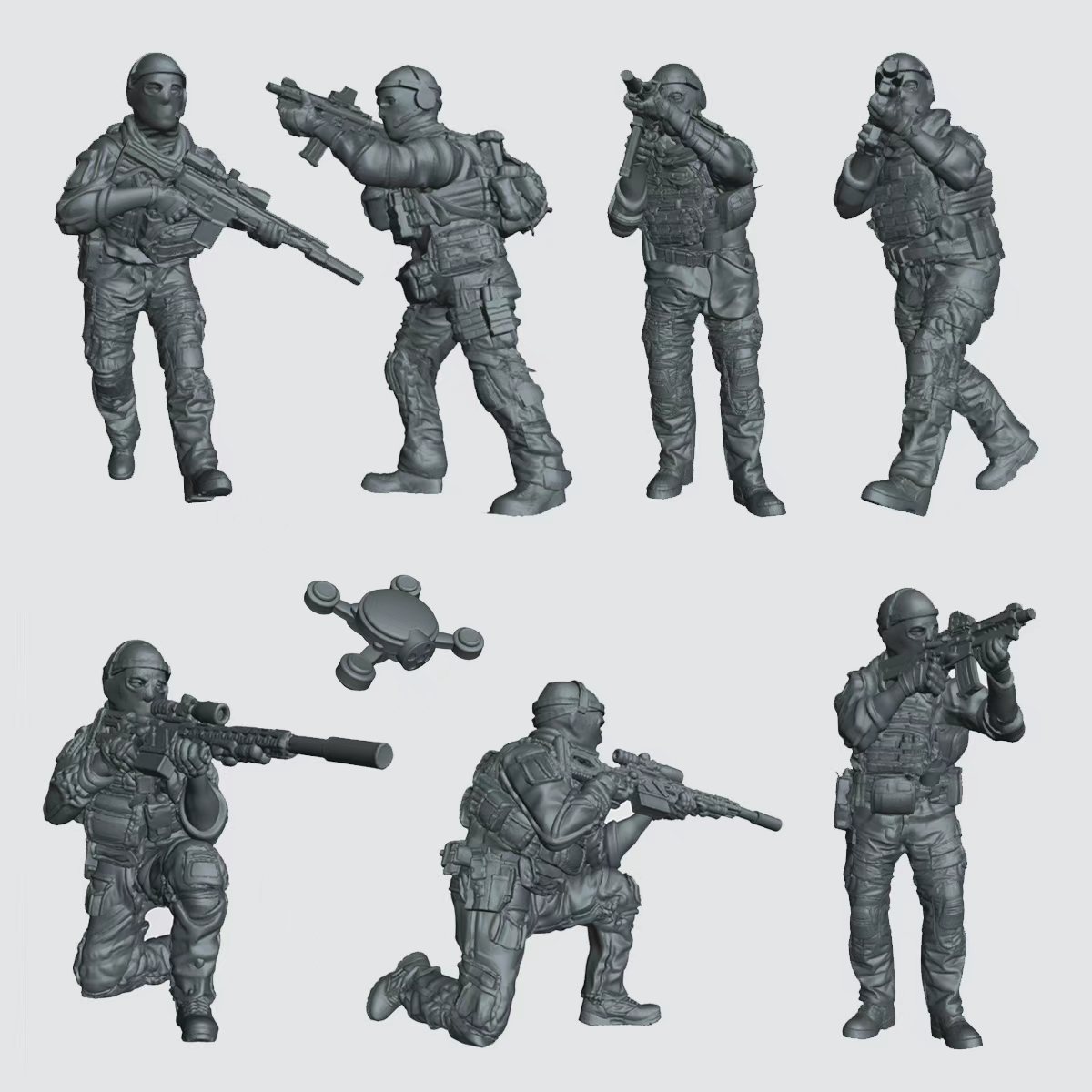 Figuras de Soldados en Miniatu - Model Kit Gunpla reseña y precio