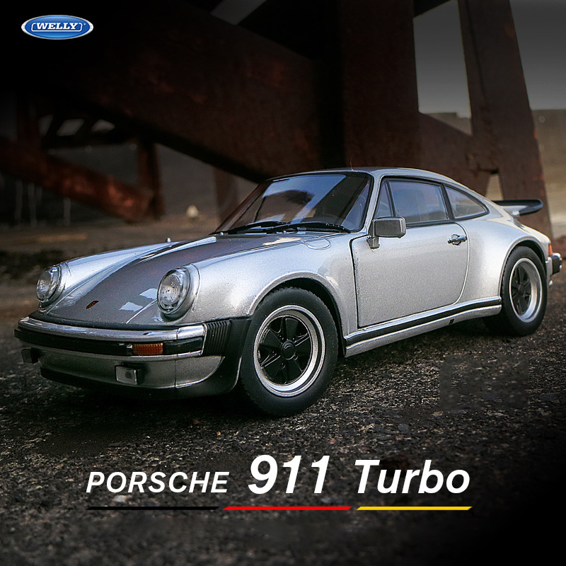 WELLY 1:24 Porsche 911 Turbo 3 - Model Kit Lamborghini reseña y precio