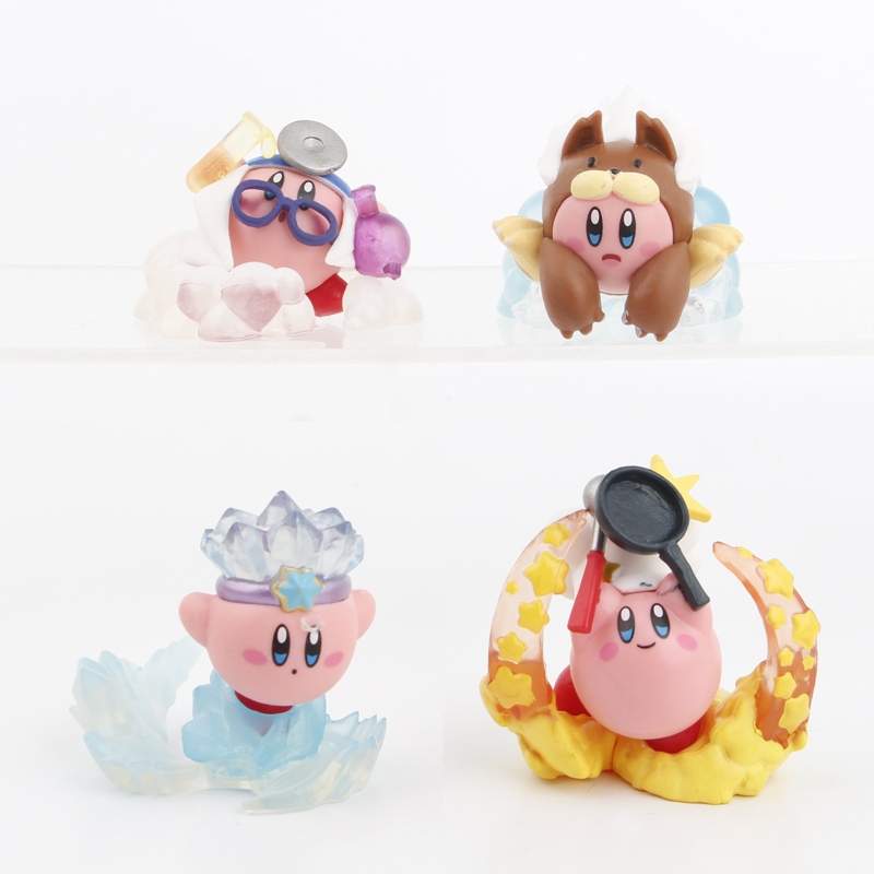 Juego de 4 Figuras Decorativas - Model Kit Kirby reseña y precio