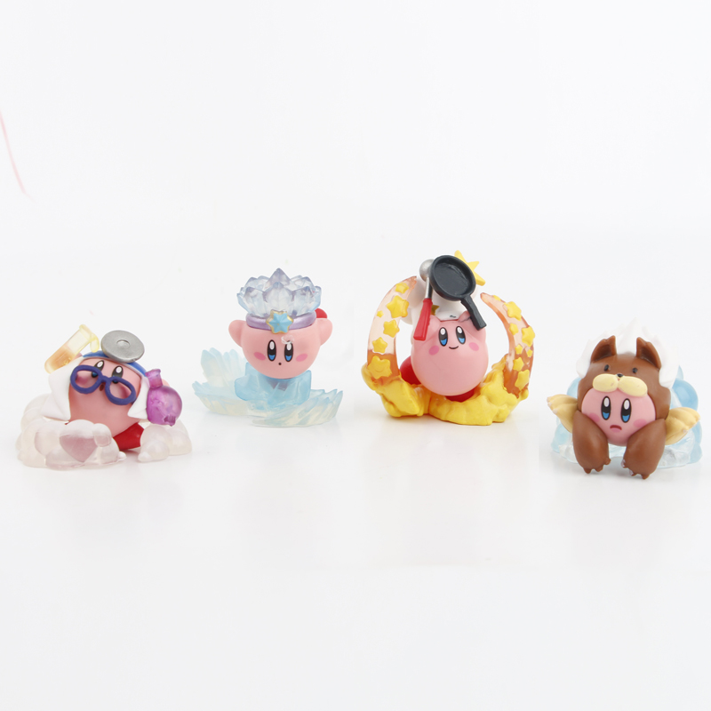 Juego de 4 Figuras Decorativas - Model Kit Kirby reseña y precio