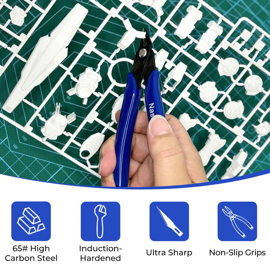 Nasedal-Alicates diagonales un - Model Kit Nippers reseña y precio