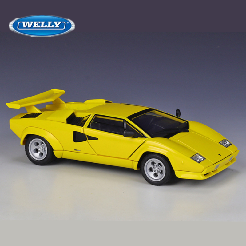 Welly1:24 Lamborghini Countach - Model Kit Lamborghini reseña y precio