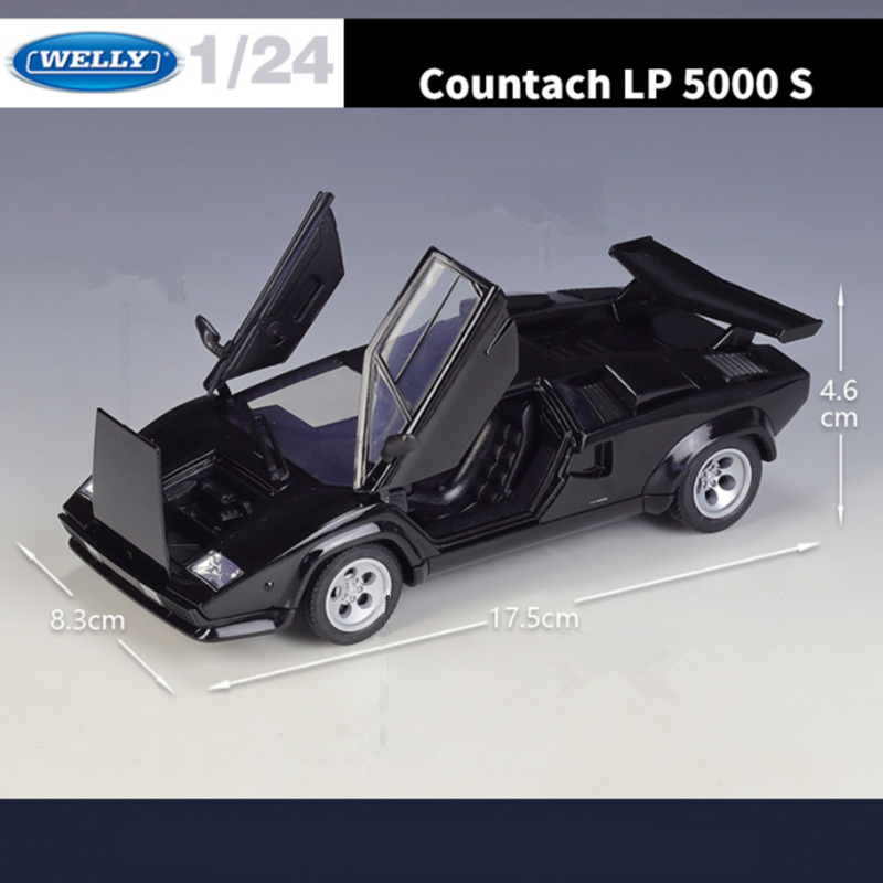 Welly1:24 Lamborghini Countach - Model Kit Lamborghini reseña y precio