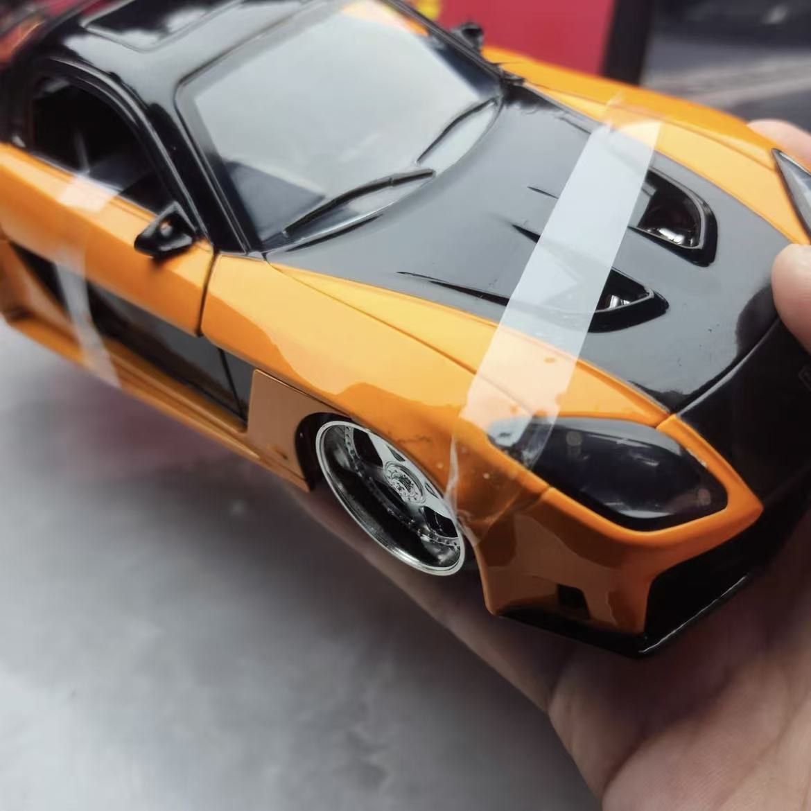 JADA 1:24 Tokyo Drift Han RX7, - Model Kit Lamborghini reseña y precio