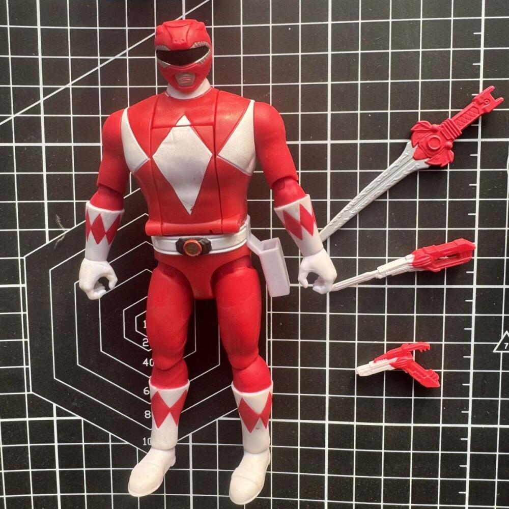 Hasbro Power Rangers Red Range - Model Kit Power Rangers reseña y precio