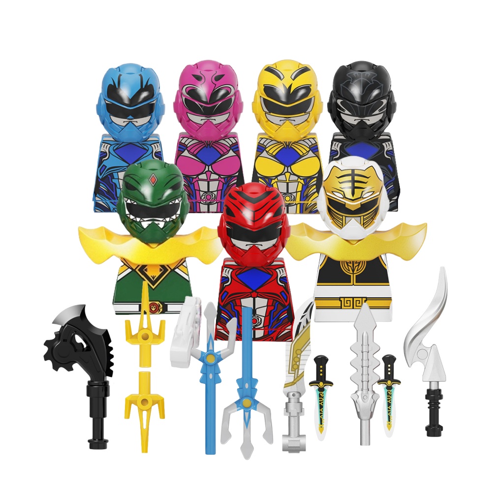 Mini bloques de construcción R - Model Kit Power Rangers reseña y precio