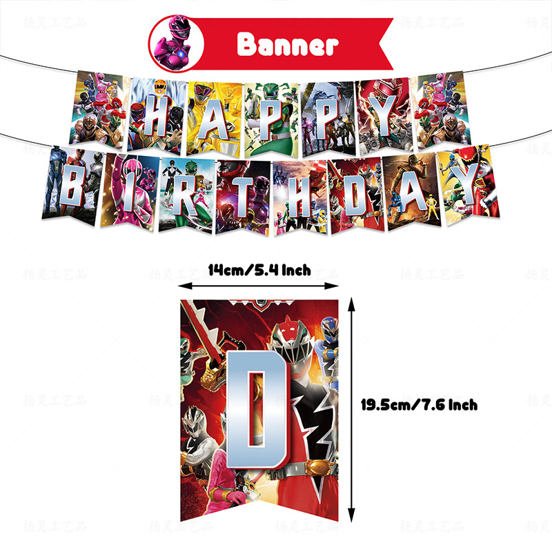 Decoración de Cumpleaños Infan - Model Kit Power Rangers reseña y precio
