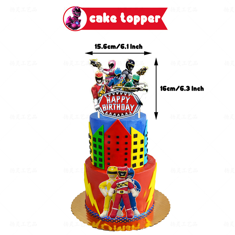 Decoración de Cumpleaños Infan - Model Kit Power Rangers reseña y precio